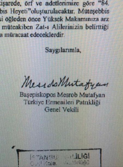 Patrik adayı Ateşyan: Üstüme attıkları çamuru ispatlayamadılar - Resim : 1