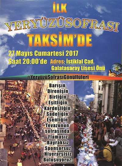 Yeryüzü Sofraları kuruluyor - Resim : 1