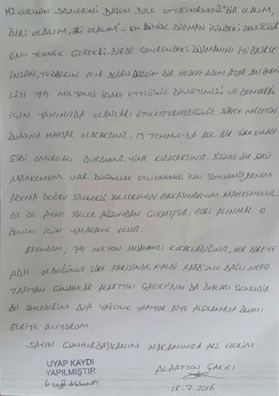 Erdoğan'a tehdit ve hakaretten teşekküre: Alaattin Çakıcı'nın yolu - Resim : 1