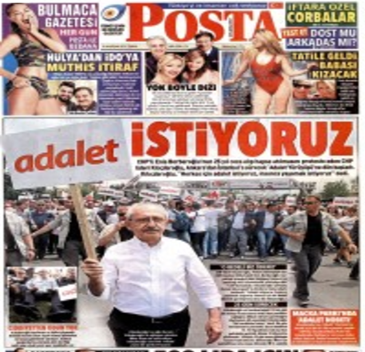 'Adalet Yürüyüşü' medyayı böldü - Resim : 3