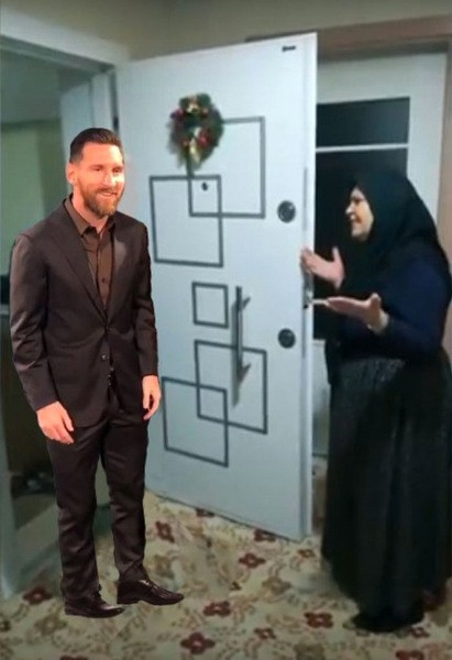 Messi'nin pozu internette ti'ye alındı - Resim: 8