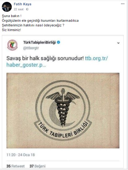 HÖH savaş karşıtlarını hedef gösterdi - Resim : 2