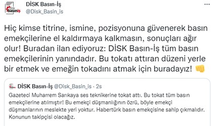 Gazeteci Sarıkaya'nın tokat attığı muhabir dava açacak - Resim : 4