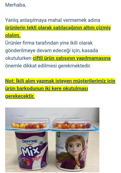 İddia: A101'de bazı ürünlerin barkodları kasada 2 kez okutuluyor - Resim : 3