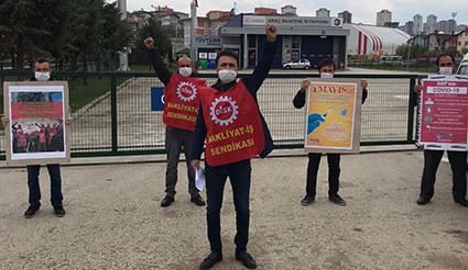 Canlı Blog: Koronavirüs önlemlerinden muaf tutulan emekçiler haklarını 1 Mayıs'ta aradı - Resim : 8