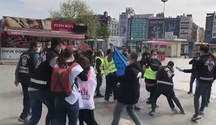 Canlı Blog: Koronavirüs önlemlerinden muaf tutulan emekçiler haklarını 1 Mayıs'ta aradı - Resim : 21