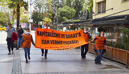 Canlı Blog: Koronavirüs önlemlerinden muaf tutulan emekçiler haklarını 1 Mayıs'ta aradı - Resim : 10