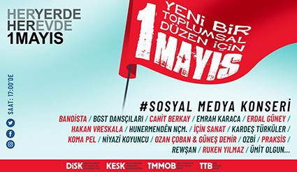 Canlı Blog: Koronavirüs önlemlerinden muaf tutulan emekçiler haklarını 1 Mayıs'ta aradı - Resim : 9