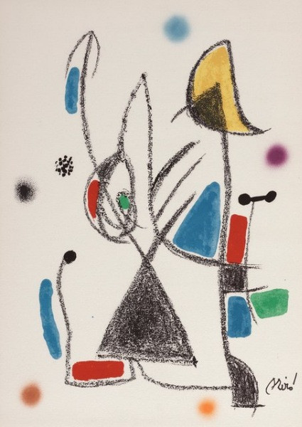 'Joan Miro Litografi ve Gravür' sergisi - Resim: 4