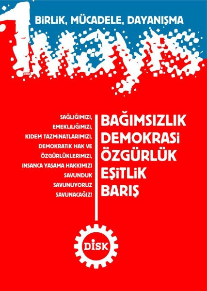 DİSK'in 1976'dan bu yana 1 Mayıs afişleri - Resim: 18