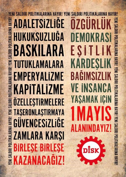 1976'dan günümüze 1 Mayıs Afişleri - Resim: 30