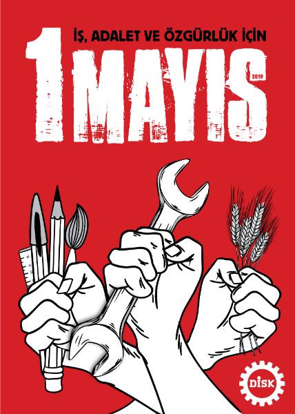 DİSK'in 1976'dan bu yana 1 Mayıs afişleri - Resim: 31