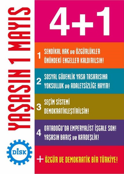 1976'dan günümüze 1 Mayıs Afişleri - Resim: 18