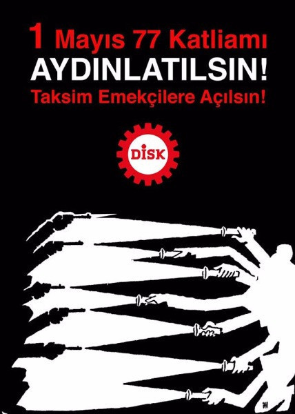 1976'dan günümüze 1 Mayıs Afişleri - Resim: 1