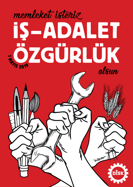 DİSK'in 1976'dan bu yana 1 Mayıs afişleri - Resim: 32