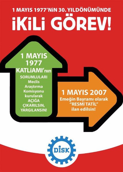 1976'dan günümüze 1 Mayıs Afişleri - Resim: 4