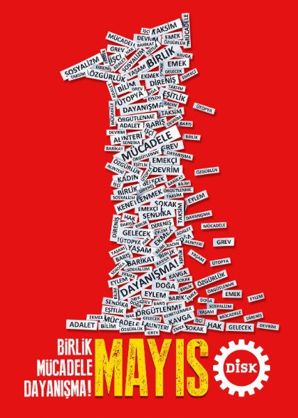 DİSK'in 1976'dan bu yana 1 Mayıs afişleri - Resim: 34