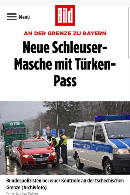 Gri pasaport ile insan kaçakçılığı daha önce Almanya medyasında yer almış - Resim : 2