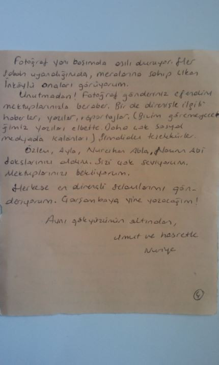 'Burası benim hücrem, sizin için çizdim' - Resim : 4