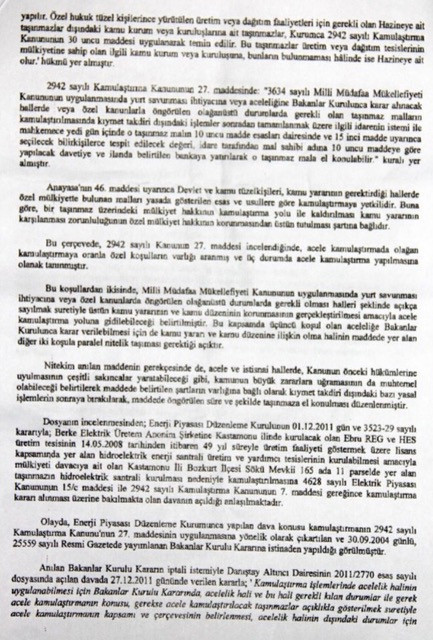 Adım adım gelen felaket: ÇED’i olmayan HES için acele kamulaştırma, uygulanmayan yürütmeyi durdurma - Resim : 3
