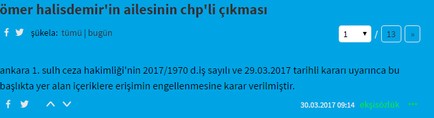 Ömer Halisdemir'in CHP'li olmasına sansür - Resim : 1