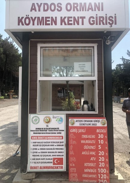 'Ücretsiz olacak' sözü verilmişti: Aydos Ormanı'nda yürüyenlerden para alınmaya başlandı - Resim : 1