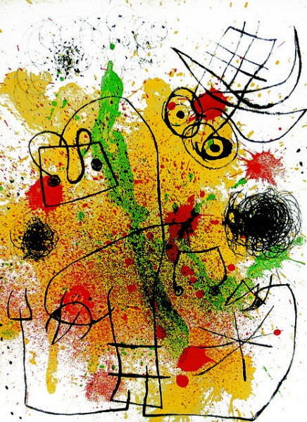'Joan Miro Litografi ve Gravür' sergisi - Resim: 9
