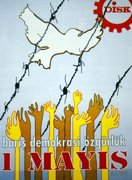 DİSK'in 1976'dan bu yana 1 Mayıs afişleri - Resim: 12
