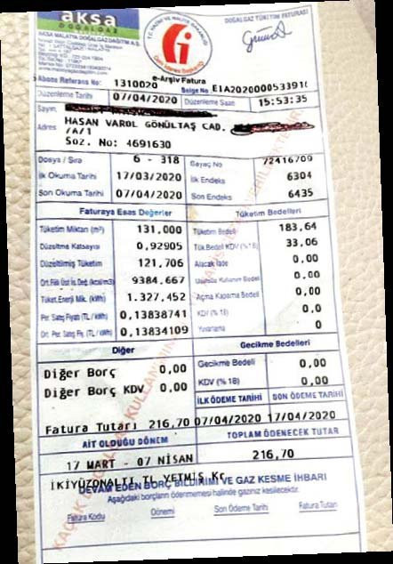 SP'li vekilden, 3 ay erteleneceği söylenen faturaların 20 gün sonra gönderilmesine tepki - Resim : 1