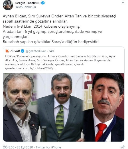 CHP'den HDP operasyonuna ilk tepki - Resim : 1
