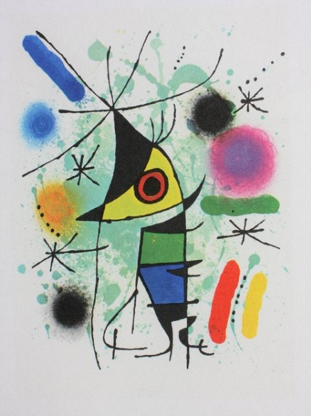 'Joan Miro Litografi ve Gravür' sergisi - Resim: 7