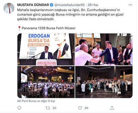 Müzede AKP toplantısı düzenlendiği ortaya çıktı - Resim : 1