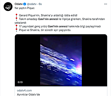 Pique ve Shakira ile ilgili Türkiye'de 'uydurulan tweet', İspanya'ya ulaştı - Resim : 4