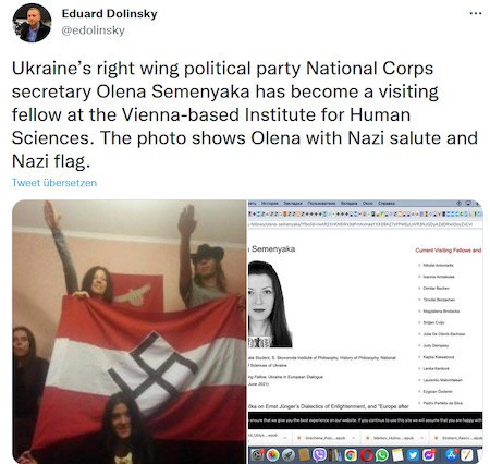 Alman Neo-Naziler Ukrayna'da 2. Dünya Savaşı'nın intikamının peşinde - Resim : 2