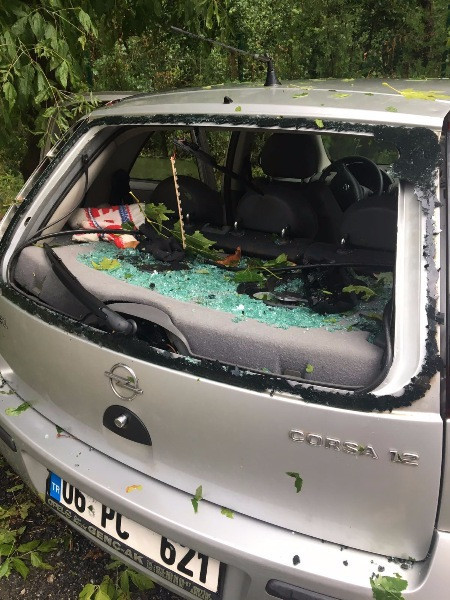 İstanbul'da dolu, sel ve yangın - Resim: 12