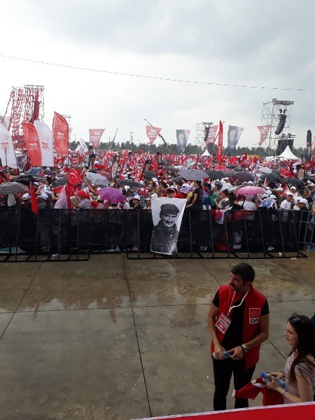 Fotoğraflarla Muharrem İnce'nin Maltepe mitingi - Resim: 5