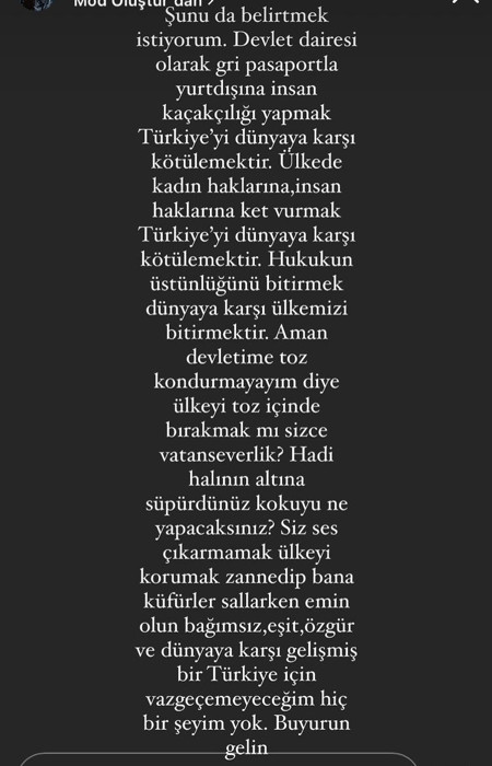 Ezhel: Aman devletime toz kondurmayayım diye ülkeyi toz içinde bırakmak mı sizce vatanseverlik? - Resim : 2