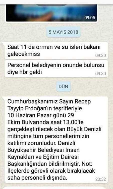 Camiler AKP mitingi için çalıştı - Resim : 1