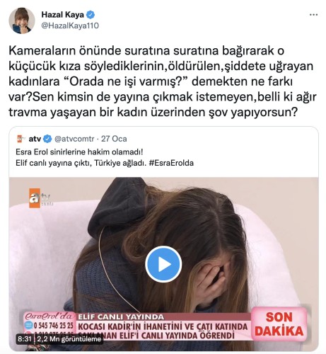 Esra Erol'a tepki: Yaptığı psikolojik şiddettir - Resim : 4