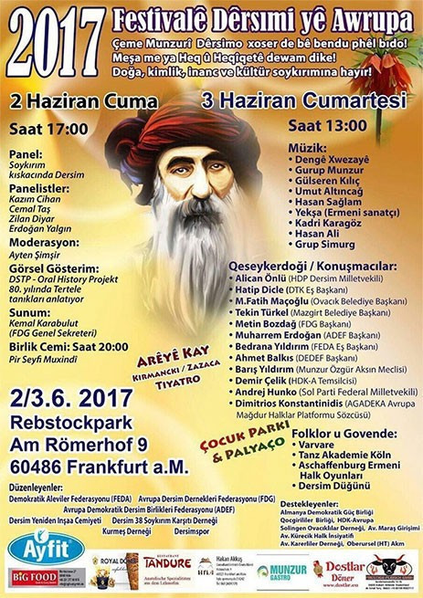 Dersim Kültür Festivali başlıyor - Resim : 1