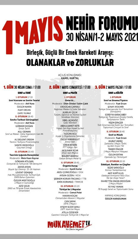 Emek hareketi 3 gün boyunca konuşulacak - Resim : 1