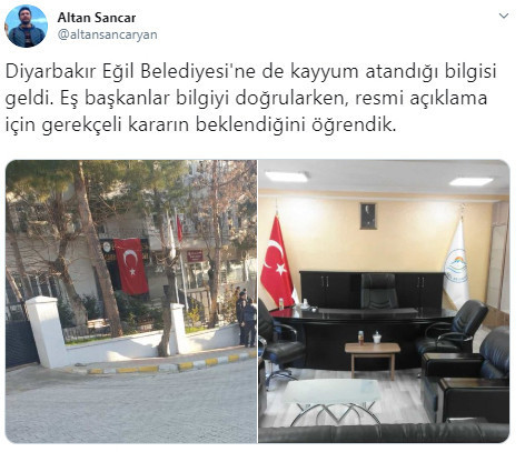 HDP'li 4 belediyeye kayyım atandı, eş başkanlar gözaltına alındı - Resim : 1