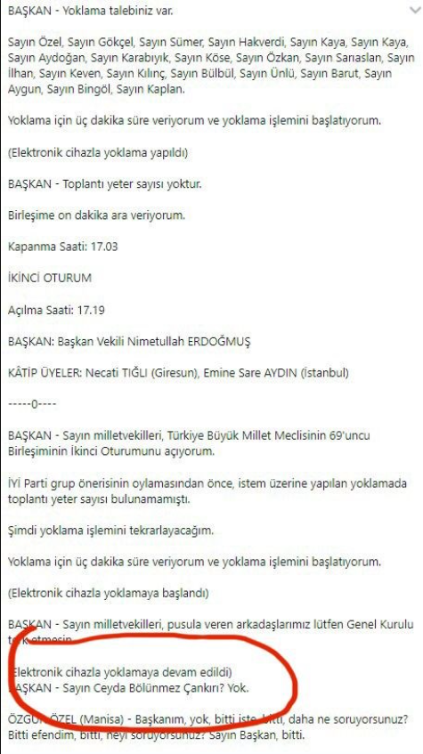Meclis yoklamasında ‘var’ gösterilen AKP’li vekil Bölünmez, İzmir’den çıktı - Resim : 1