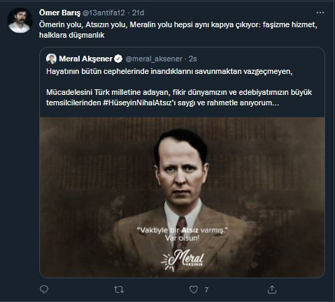 Meral Akşener ırkçı Atsız'ı andı, tepki topladı - Resim : 4