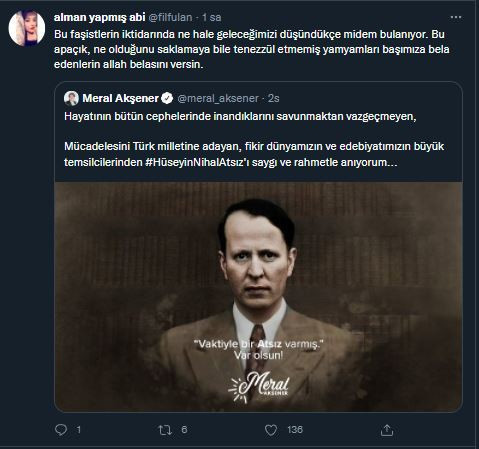 Meral Akşener ırkçı Atsız'ı andı, tepki topladı - Resim : 5
