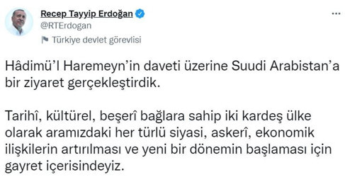 Suudi Arabistan: Erdoğan'ı biz davet etmedik - Resim : 1