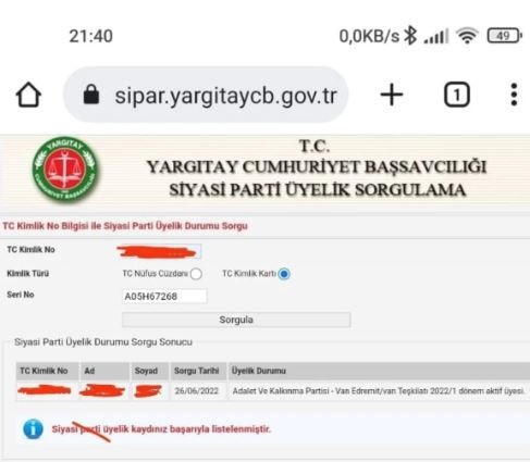 YKS, paravan olarak kullanıldı: Kendini denemek için girdiği sınavdan AKP üyesi olarak çıktı - Resim : 1