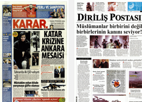 Erdoğan Katar'ı seçti, yandaş medya 'Hepimiz Katarlıyız' yazdı - Resim : 3