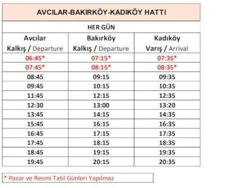 İstanbul'daki yedi yeni vapur hattı ve saatleri belli oldu - Resim: 10