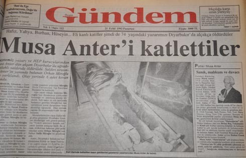 Musa Anter katledilişinin 25. yılında anıldı - Resim : 2